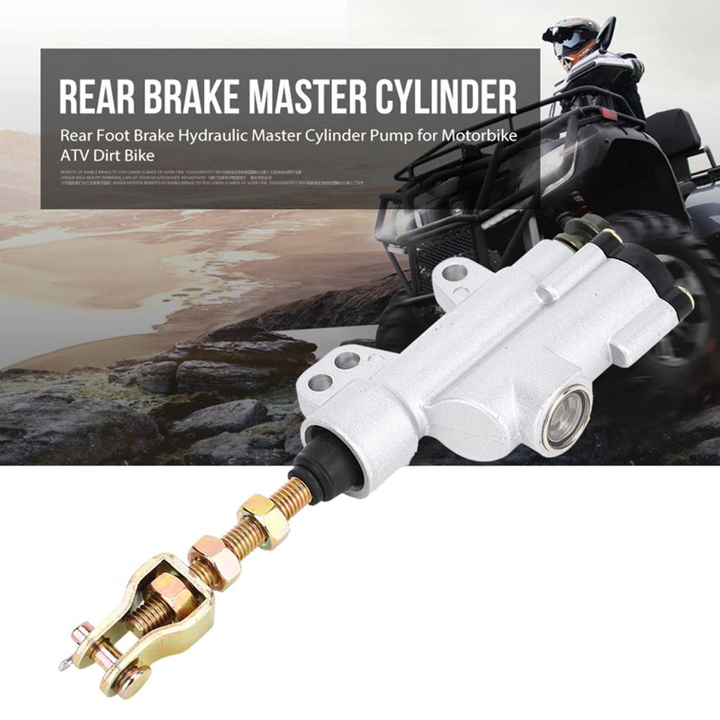 Rear Foot Brake Hydraulic Master Cylinder Pump for Motorbike ATV Dirt Bike