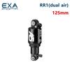 EXA Formato A5 165MM 125mm 150mm 190mm RR1 Re Cámara de Aire Amortiguador Trasero Para Bicicletas de Montaña Amortiguador MTB Ajustable