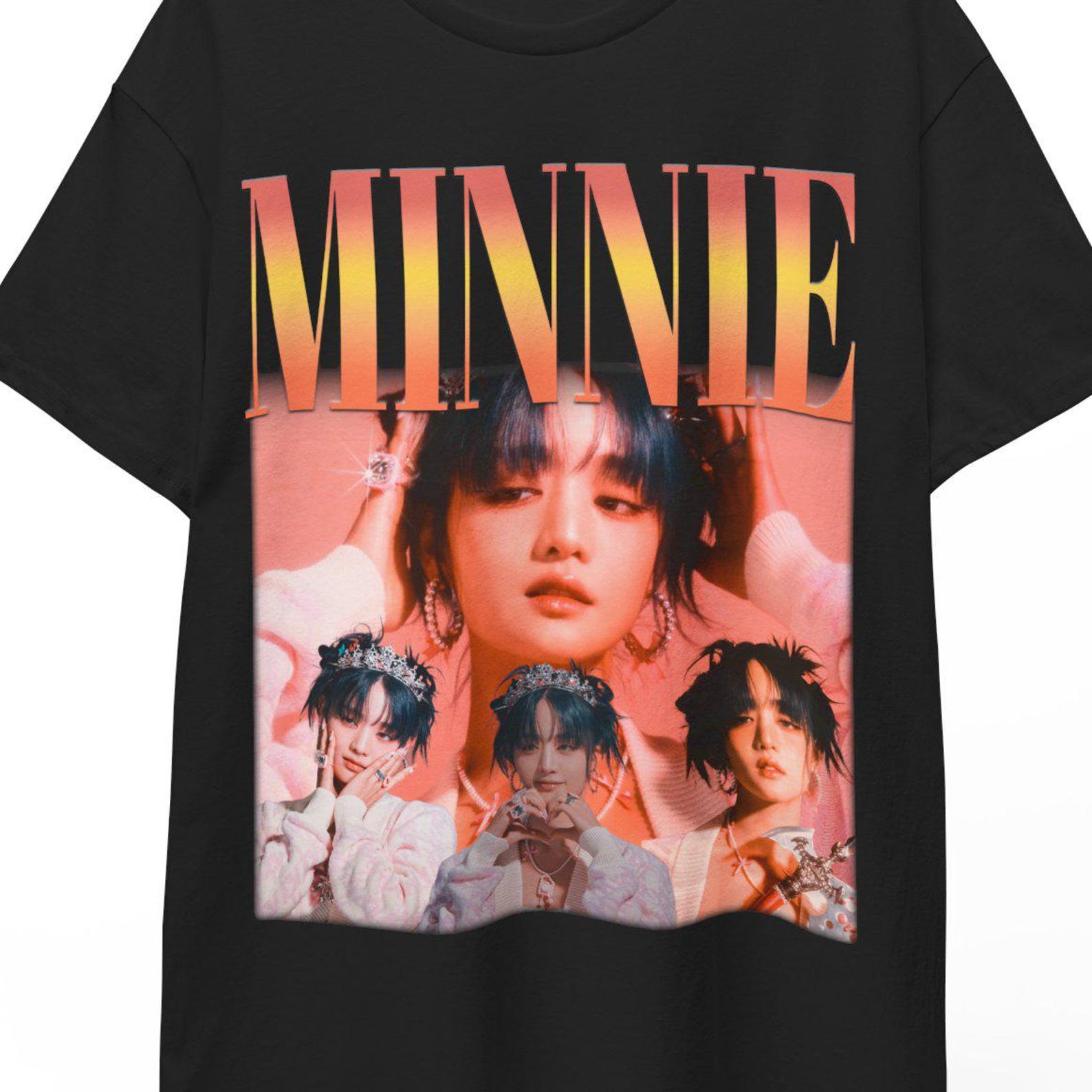 Minnie GIDLE Unisex T-Shirt: Kpop Idol Music Merch, Minnie Kpop Shirt, Minnie G-Idle Tees, Minnie G-Idle Kpop Sweatshirt, Minnie G-Idle Gift XL