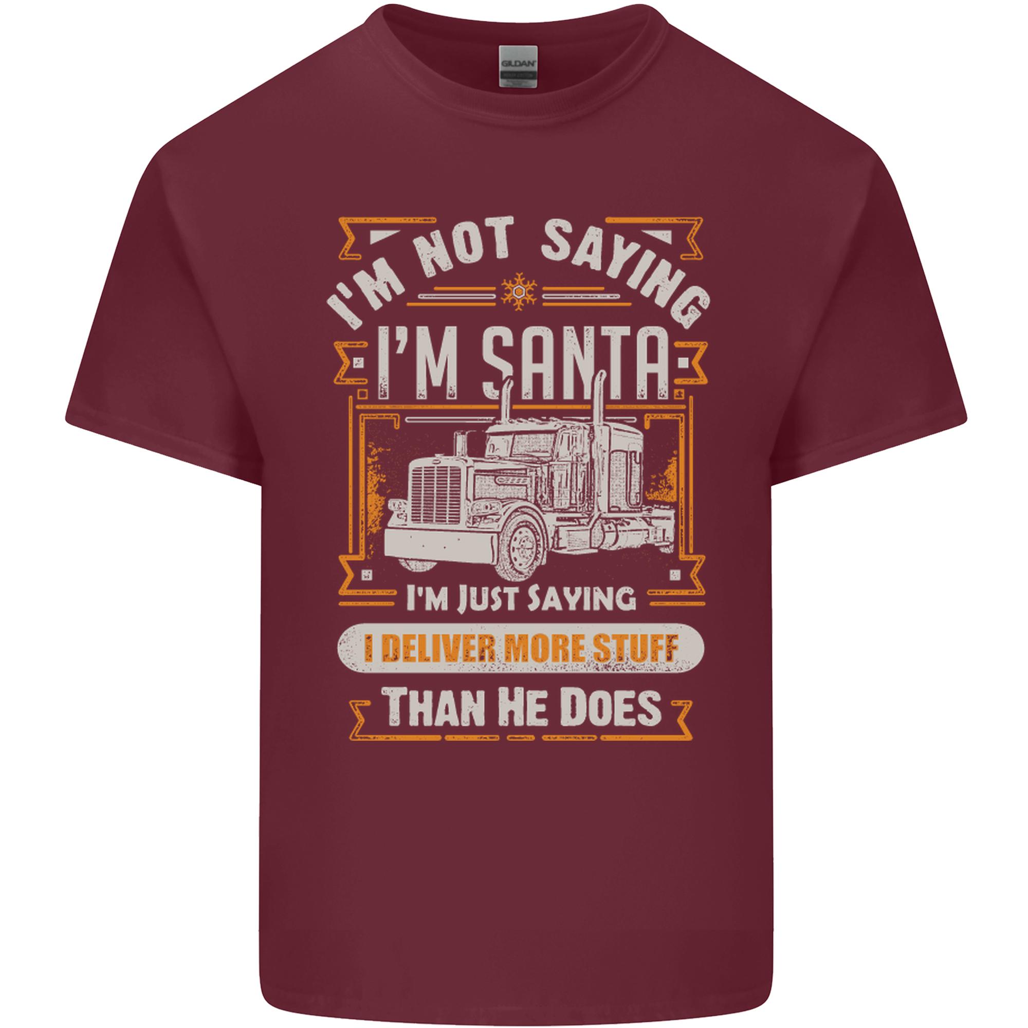 Im Not Santa Delivery Driver Christmas Unisexs Light Cotton TShirt S