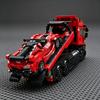 MOC Luxury Car-Themed Modified Tractor-Trailer FXXK Sports Car Building Blocks Educational Toy : Heavy-Duty Tractor-Trailer