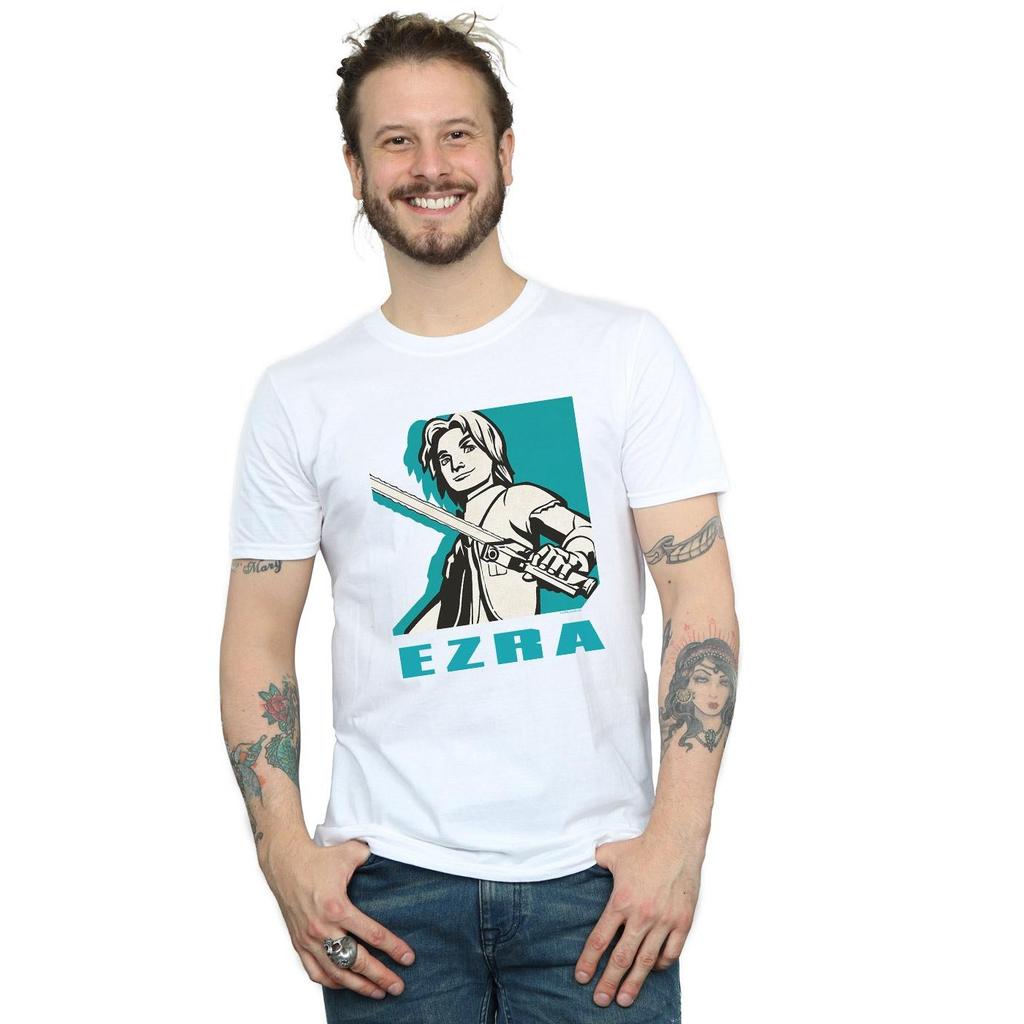 Star Wars Mens Rebels Ezra T-Shirt