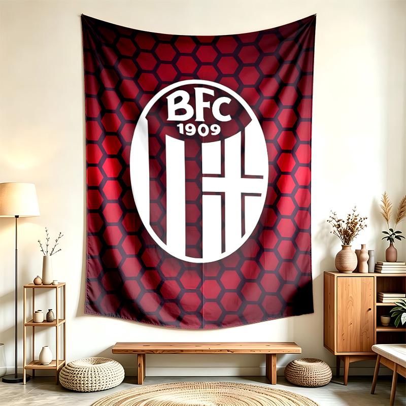 Bologna Football Club (1) Tapestry Suitable For Decorating Homes Dorms And Bedrooms Soft To The Touch And A Perfect Gift For Friends And Family