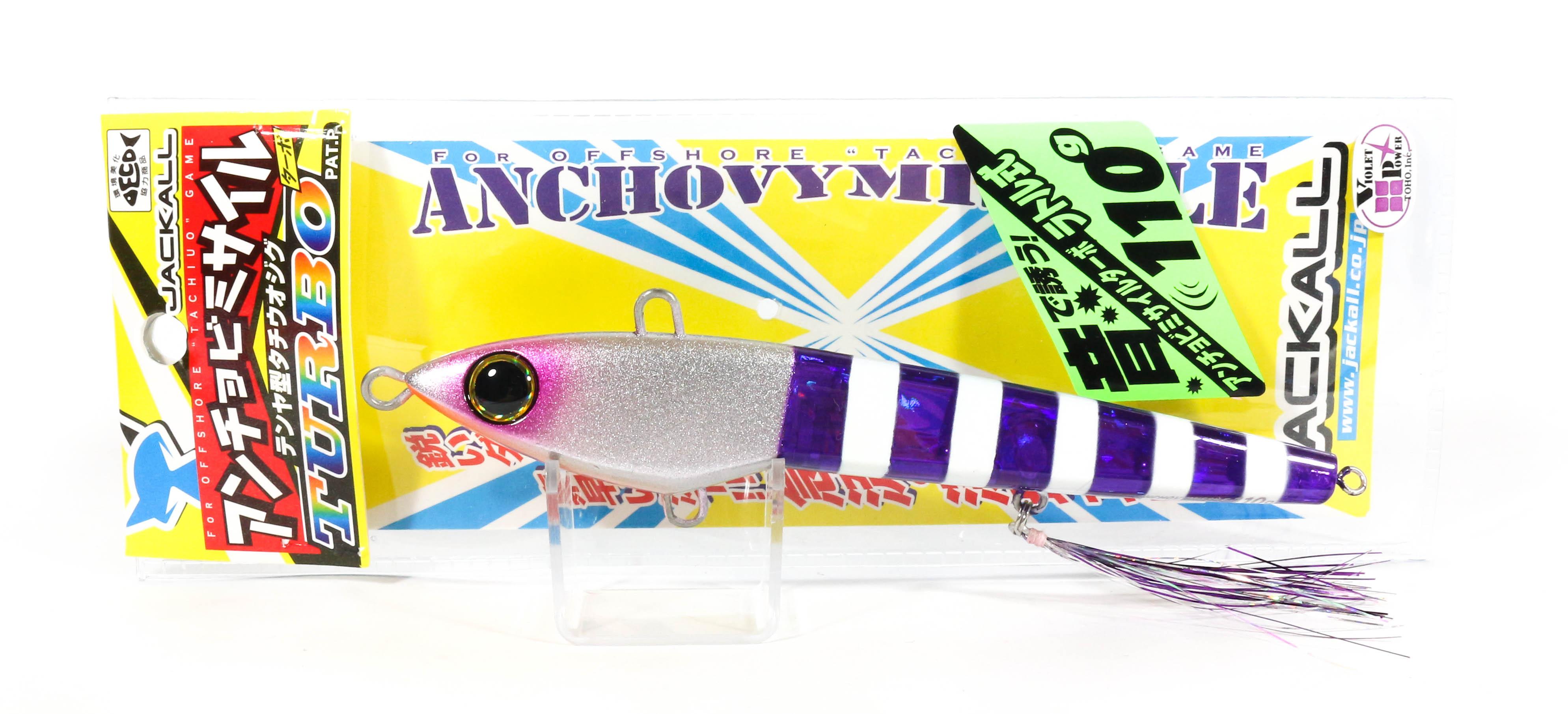 

Продажа Jackall Anchovy Missile Turbo RattleShiki Jig 90 грамм Purple Stripe (5436)