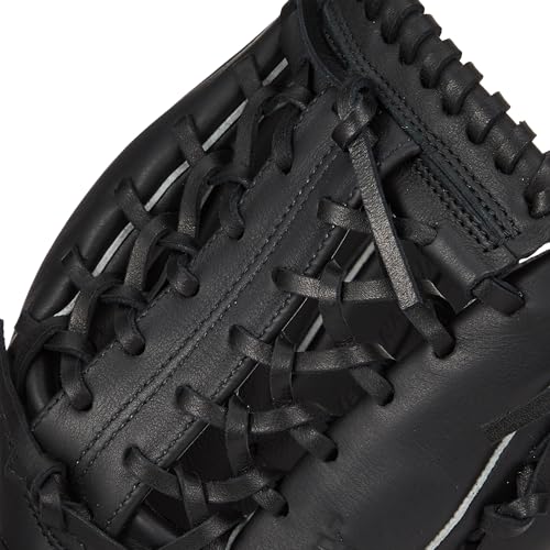 ZETT Litex Baseball/Softball Glove, Right-Handed Throw, Black (1900), BSGB3910L
