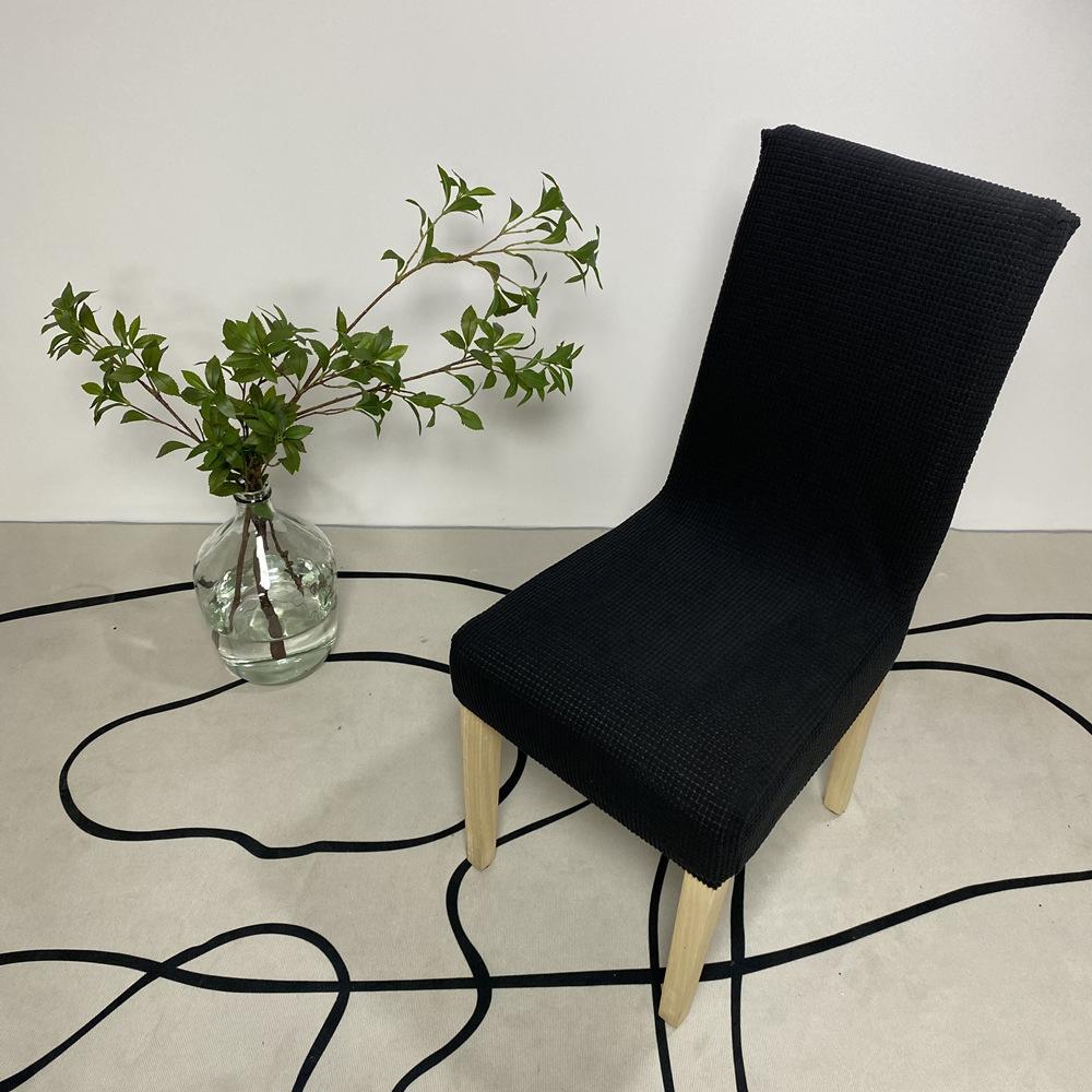 Corn Grid Thickened And Enlarged Fleece Grid Fleece Chair Cover Table And Chair Elastic Restaurant Chair Universal In All Seasons