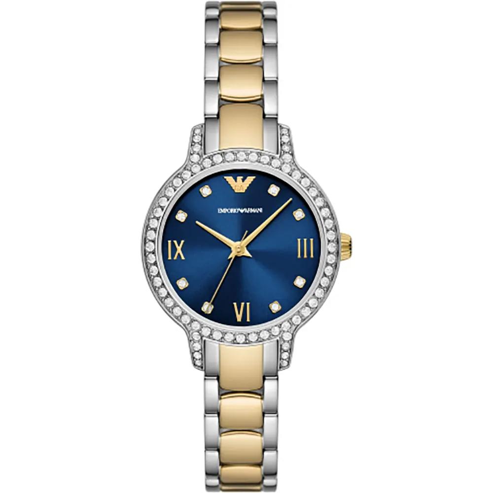 

Emporio Armani Cleo Blue Bicolor Ladies Quartz Watch AR11576 синий