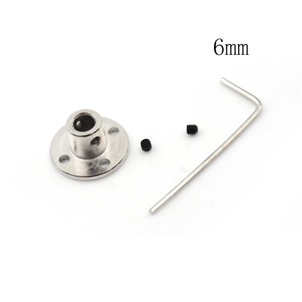 3/4/5/6/7/8/10mm Rigid Flange Coupling Motor Guide Shaft Coupler Motor Connecto