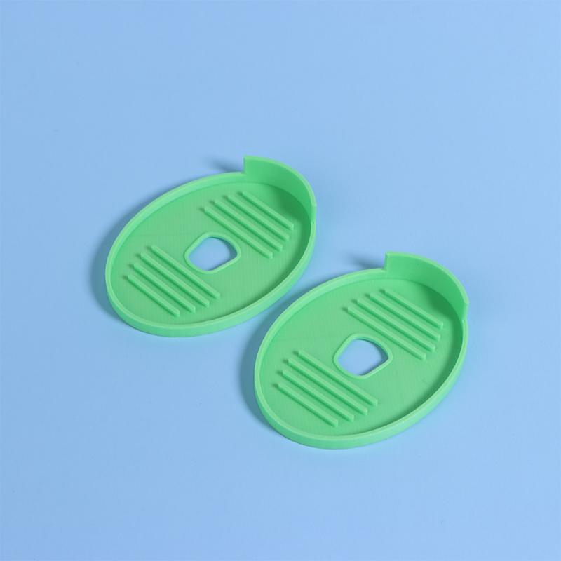 2Pcs Electric Toothbrush Charging Protective Mat Durable Drain Tray Waterproof Base Mat Electric Toothbrush Charging Accessories