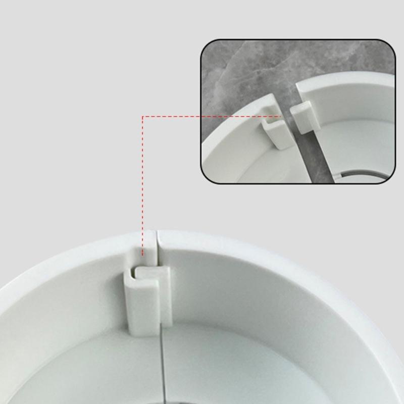 Universal Shower Plumbing Cover Wall Flange Faucet Decorative Cover Bathroom Accessory