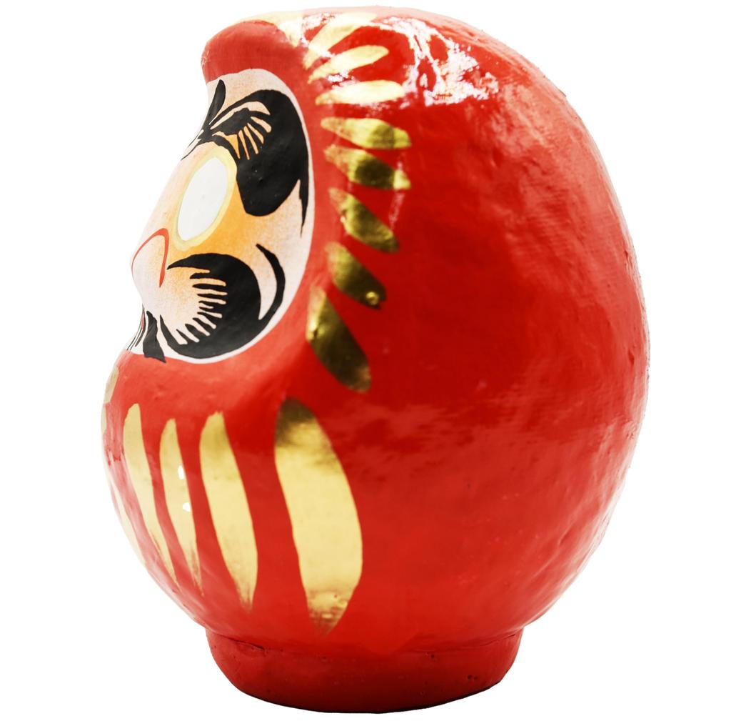 Takasaki Daruma 2 Good Family Daruma Cute Daruma Like a Picture Mini Popular Japanese Available Online No. Red, Fortune, Safety, Figurine, Book, Size,