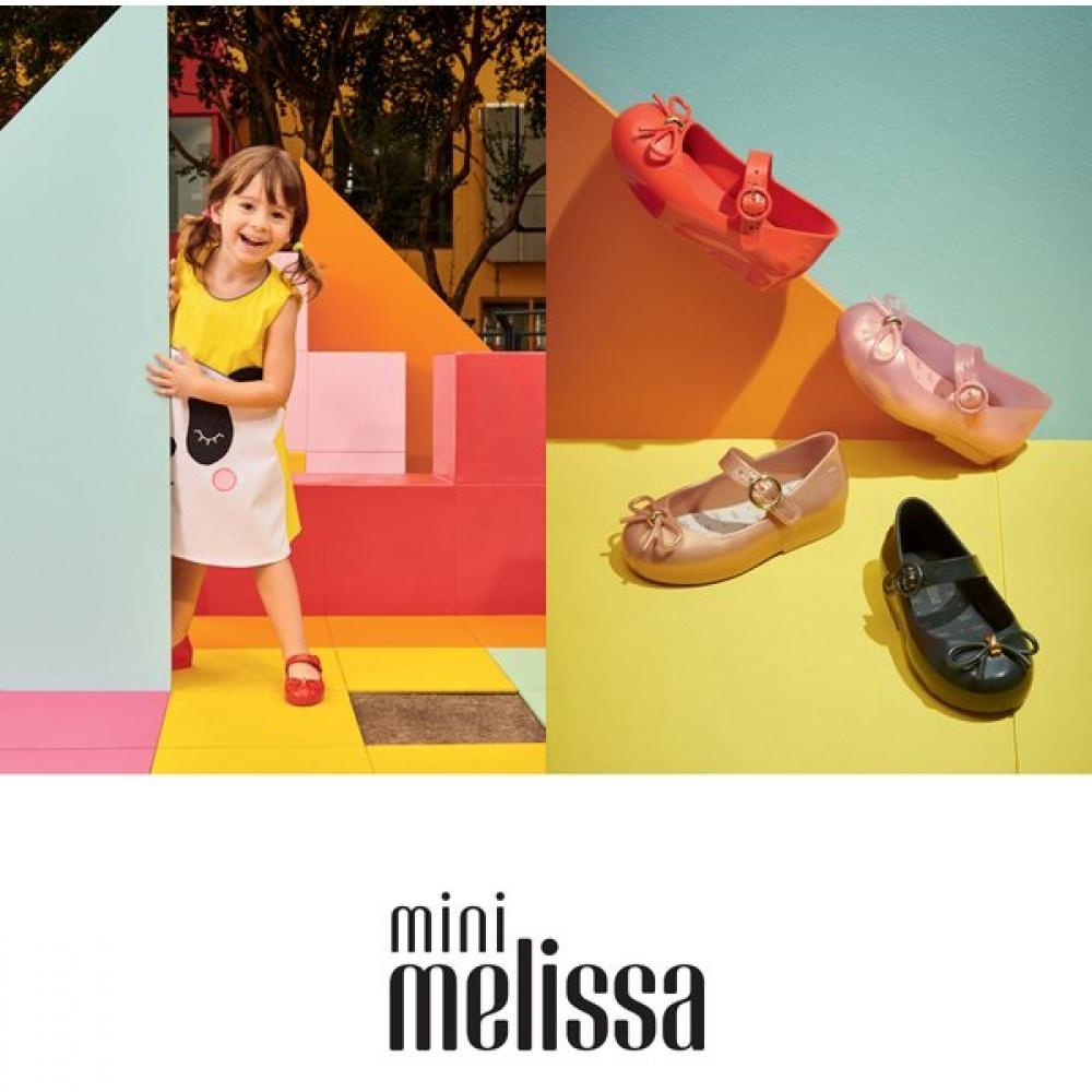 Mini Melissa Toebox Sweet Love Bb  Color Selection Mskca1tssl11md blacks/180