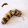 Portachiavi Coda Peluche Coda di Procione Pelosa Portachiavi Coda di Animale Portachiavi Pompon Portachiavi Decorazione Borsa