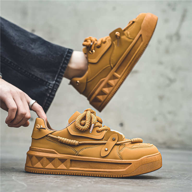 Fashion Without Heel Height Up Classic Dresses Dress Wedding Sneakers Shoes Men's Breathable Sneakers Sports Vietnam Drop Shipping