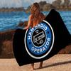 Licensed H-Ham Retro Radio Bath Towel Microfiber Soft Water Absorbing Breathable For Girl Kids Decorative Cartoon Beach Towel