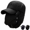 Winter Men Women Aviator Bomber Hat Trooper Ear Flap Ski Face Full Cap Cover