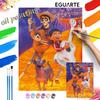 Coco Oil Painting Kit Digital Painting Art Handmade Diy Home Room Decorations