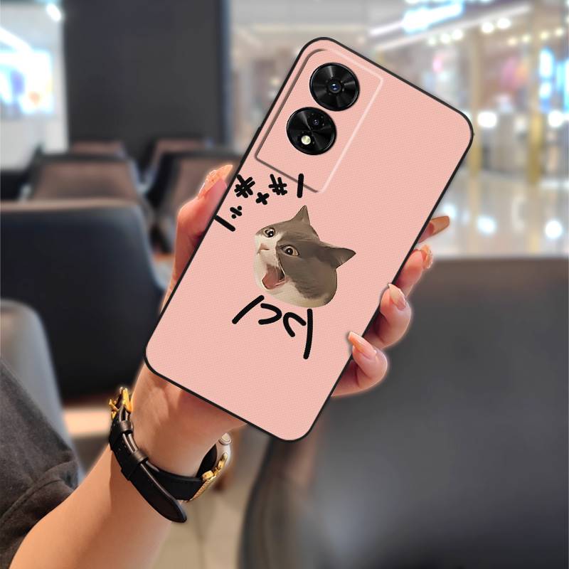 Anti-knock Graffiti Phone Case For TCL 505/T509K/T5094 Cartoon Fashion Design Waterproof TPU Couple Phone Pouch Cute