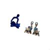 Abstract Thinker Elephant Figurine Modern Resin Sculpture Art Collectible Desktop Ornament Versatile