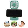 Travel Cooling Companion: Rechargeable Handheld Fan, Multi-function Personal Fan For Home, Dormitory, Travel, Camping (Pink)
