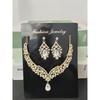 Necklace Set Bridal Accessories Fashionable Evening Dress Versatile for All Occasions