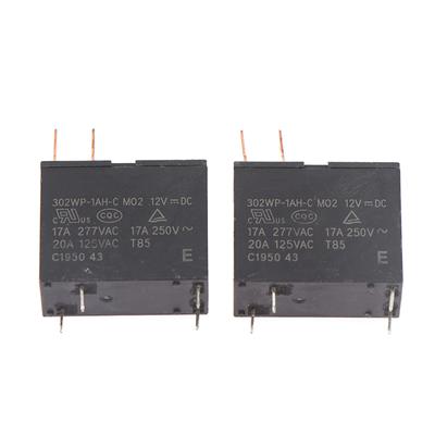2 Adet 12V Röle 302Wp-1Ah-C M02 12Vdc 4Pin Mikrodalga Fırın İçin