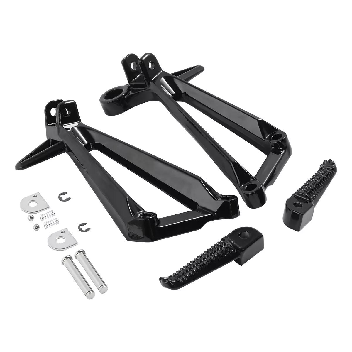 Motorcycle Rear Passenger FootPegs Footrest Bracket For YAMAHA YZFR3 YZF-R3 2015-2025 MT03 2020-2024