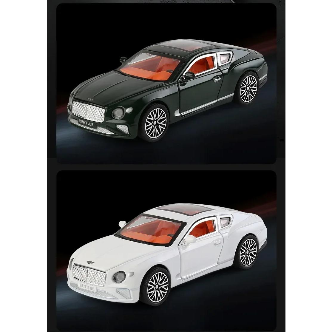 1/32 Bentley Continental GT литая модель автомобиля из металла имитационная модель — фото 9