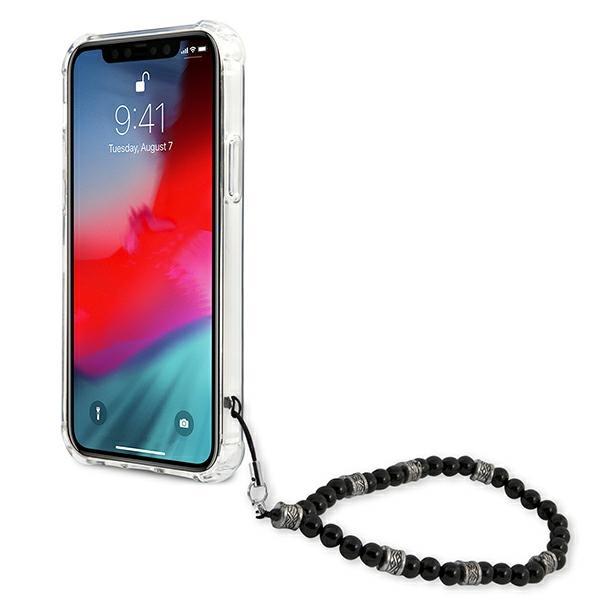 Guess Guhcp12Lkpsbk Iphone 12 Pro Max6,7  Transparent Hardcase Black Pearl