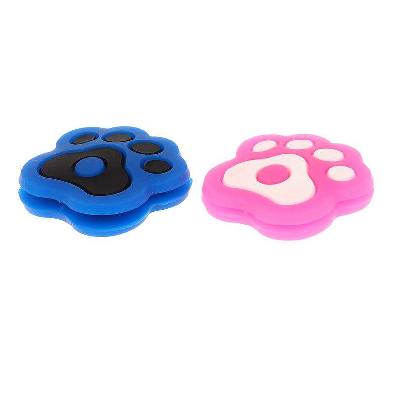 1Pc Cartoon Cat Paw Shape Tennis Racket Vibration Dampeners Silicone Tennis Racquet Shock Absorber Anti-Vibration Accessories