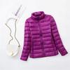 Women's Ultra-Light Plus Size Down Jacket - Short & Slim for Middle-Aged
