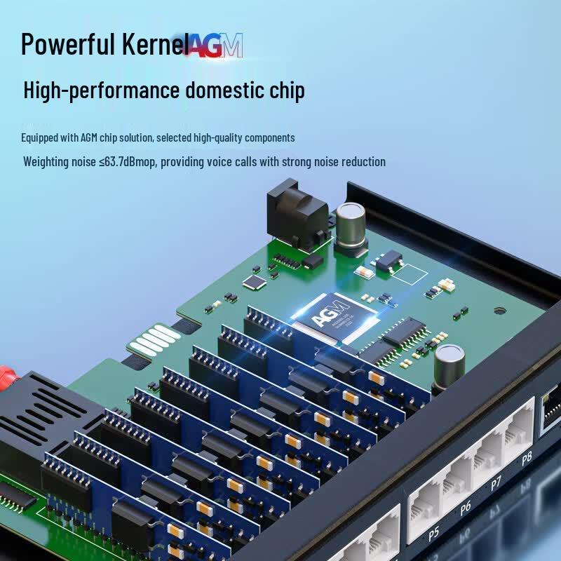 Haile Digital Phone Fiber Optic Transceiver