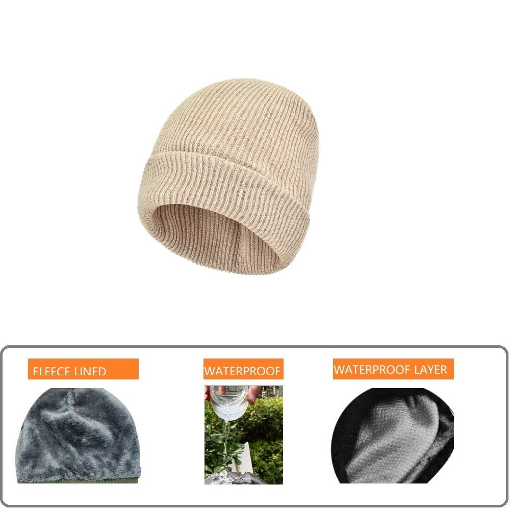 Quick Dry Waterproof Back Closed Big Head Baseball Cap for Men Women Fleece Lining Autumn Winter Spring Hats 55-60cm 61-65cm