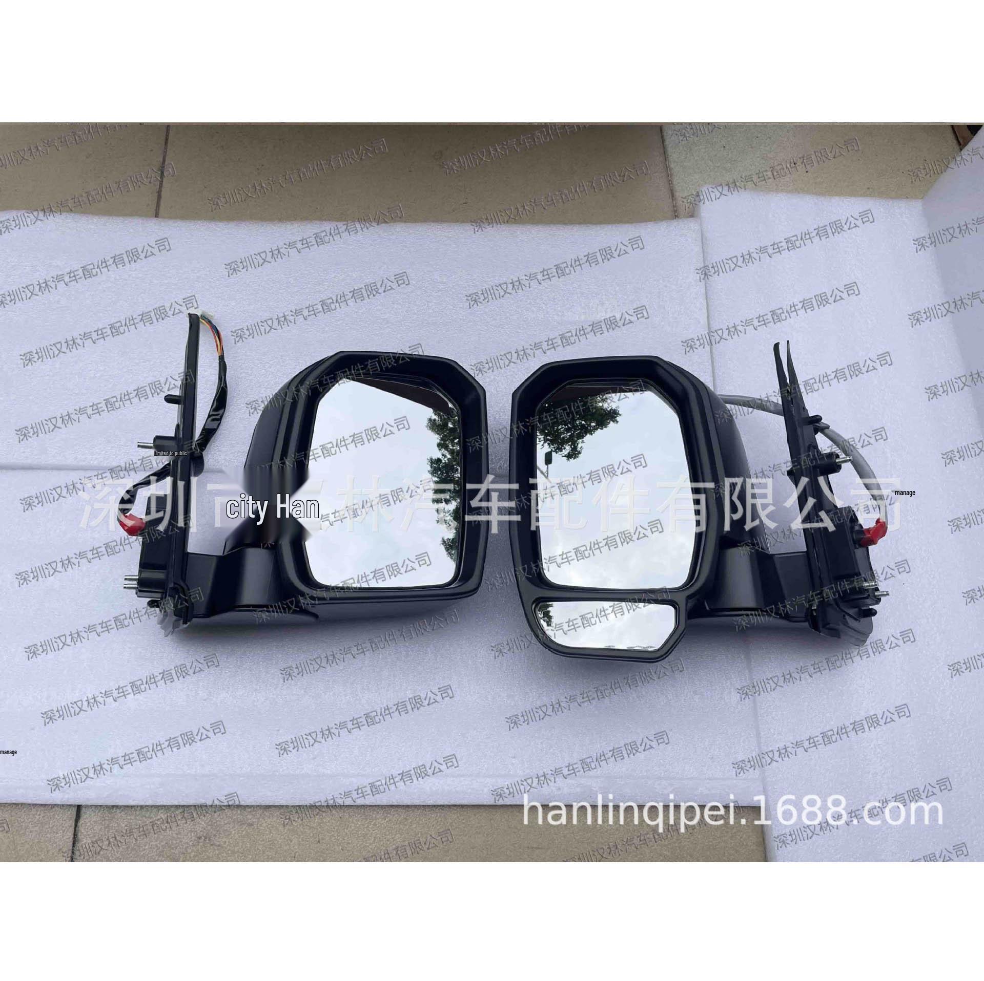 

Подходит для 2005-2019 HIACE Hiace 200-й серии: Светодиодное электрическое складное зеркало заднего вида в сборе Electroplated / single price