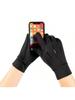 Fleece Lined Warm Motorcycle Gloves Men Full Finger Touchscreen Windproof
