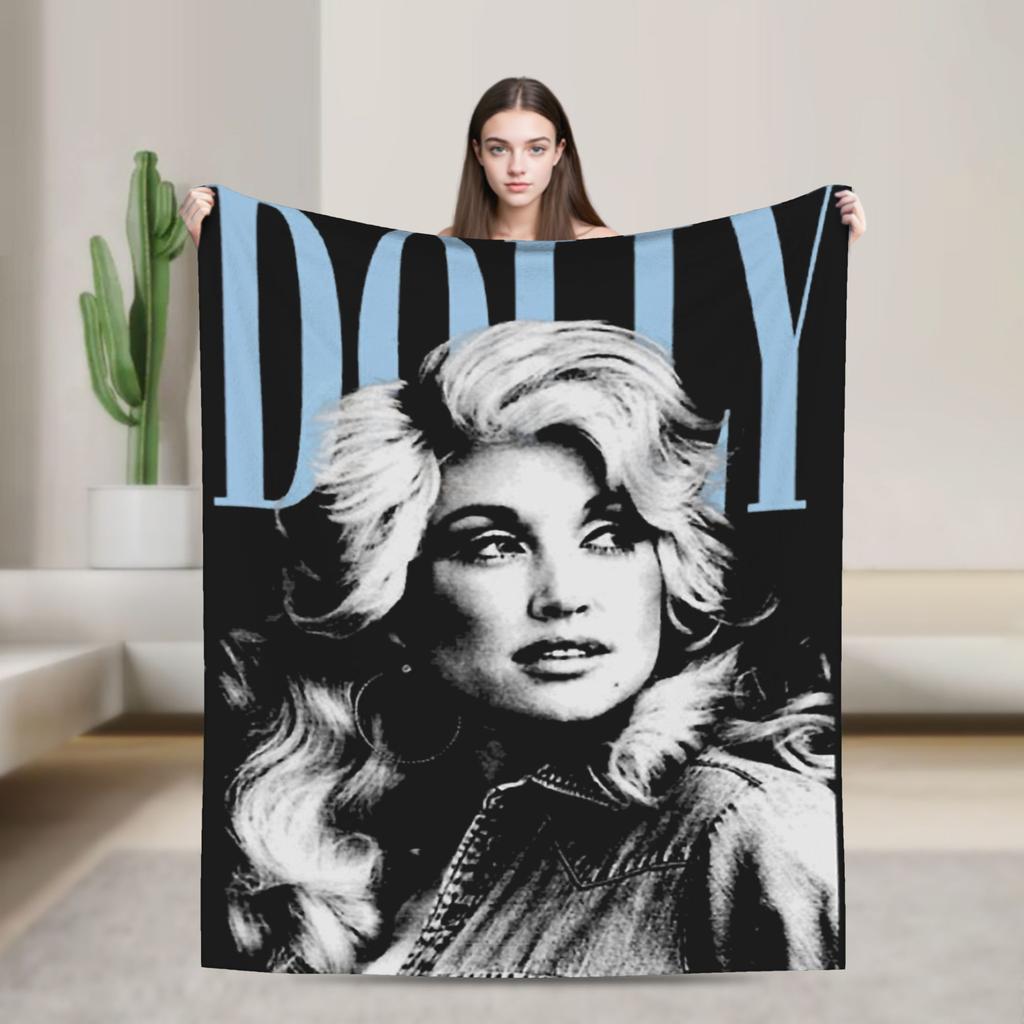 Rip Dolly Parton Blanket Multiple Sizes Soft And Lightweight Throw Blankets For Sofa Couch And Bed