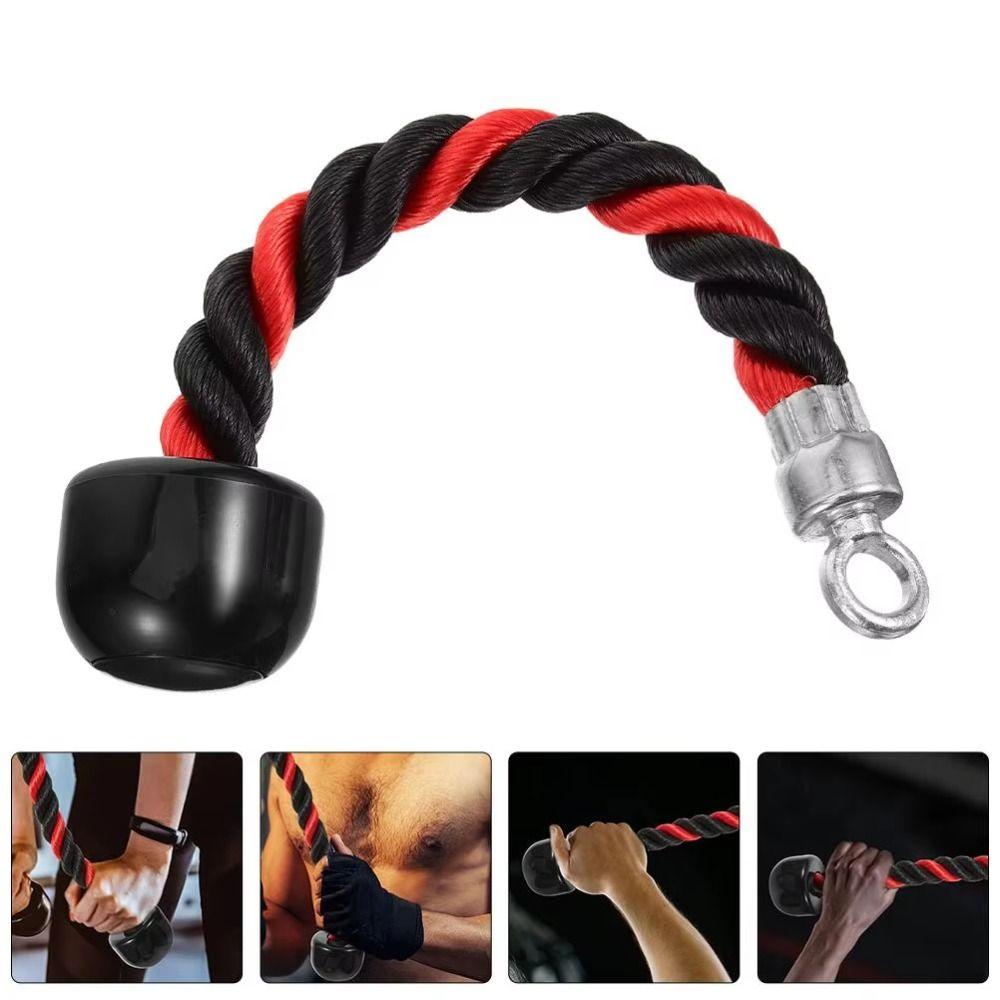 Bodybuilding Fitness Pull Rope Triceps Gym Equipment Pull Rope  Tricep Pull Rope Machine