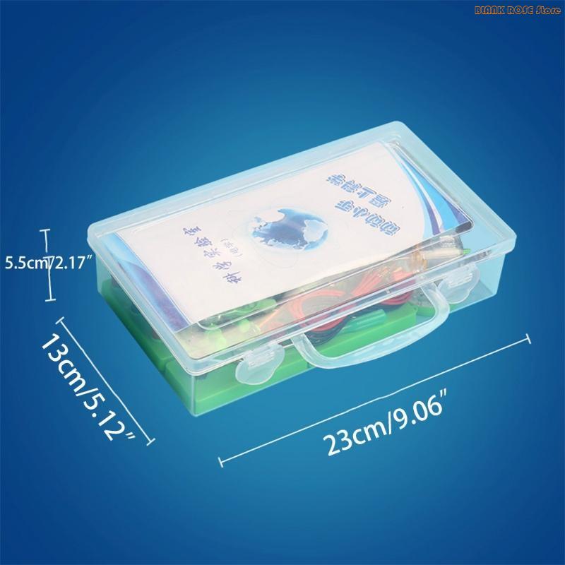 K1AE Physics Electric Circuit Learning Starter Science Lab Basic Electricity Magnetism Experiment Education Kits Present