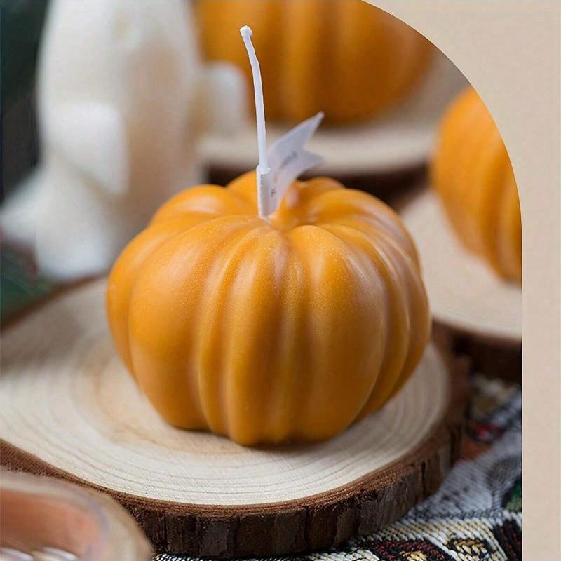 Stampo in Silicone di Zucca di Halloween per Realizzazione Candele, Stampo Frutta Dachshund per Aromaterapia, Stampo per Sapone in Gesso, Articoli di Halloween
