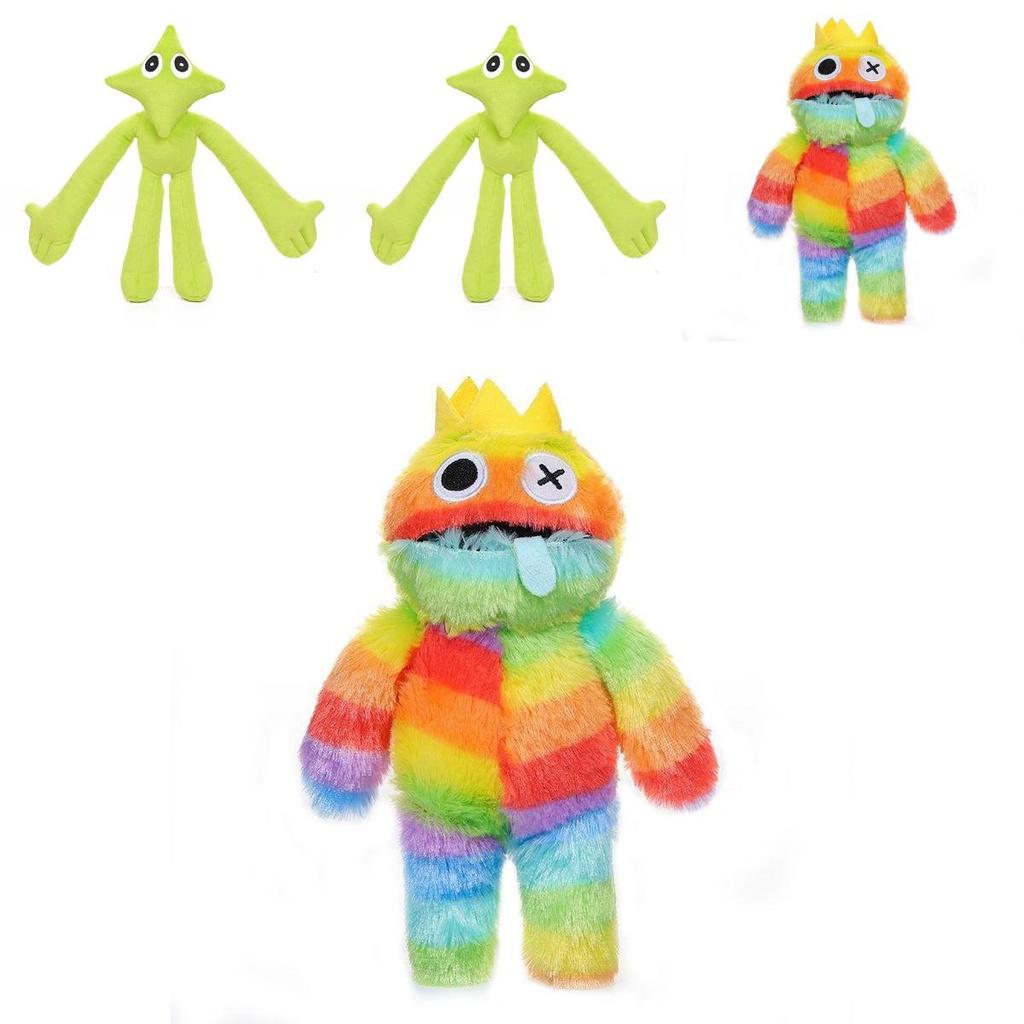 Roblox Rainbow Friends Blue Plush Toy Villain Soft Stuffed Doll Kids Xmas Gift