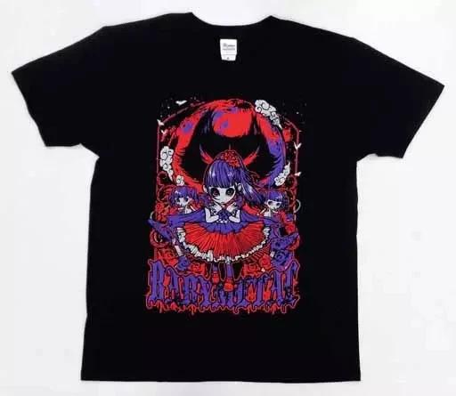 BABYMETAL Red Moon T-T-Shirt Black M Size Live Goods Su-Metal 2013 4XL
