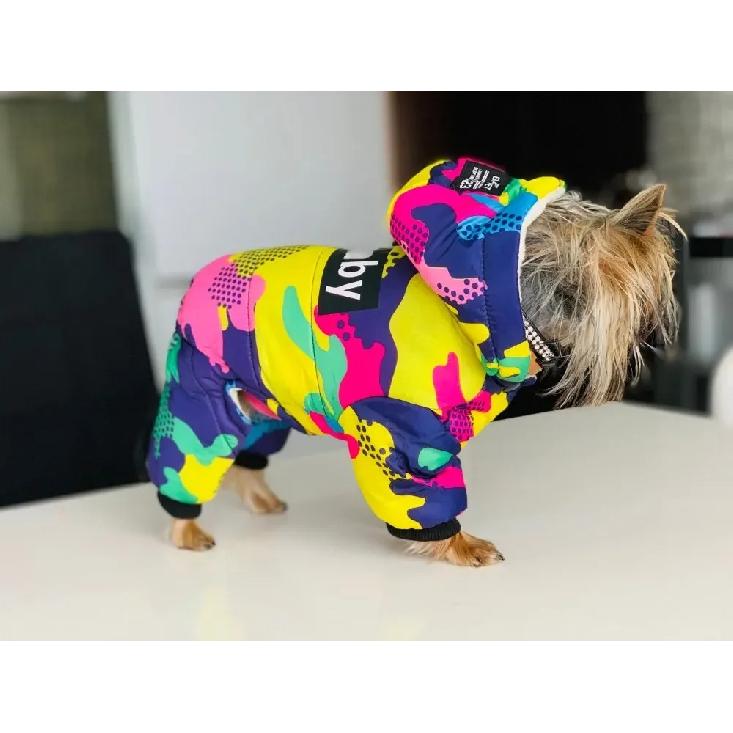 Pet Dog Jumpsuit Thicken Warm Winter Dog Clothes for Small Dogs Cats Chihuahua Jacket Yorkie Shih Tzu Down Coat Poodle Outfits