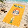 Bubble Guppies Personalisierte Strandtücher dienen auch als Badetücher Sommer-Essential ein Muss für draußen den Strand und den Pool