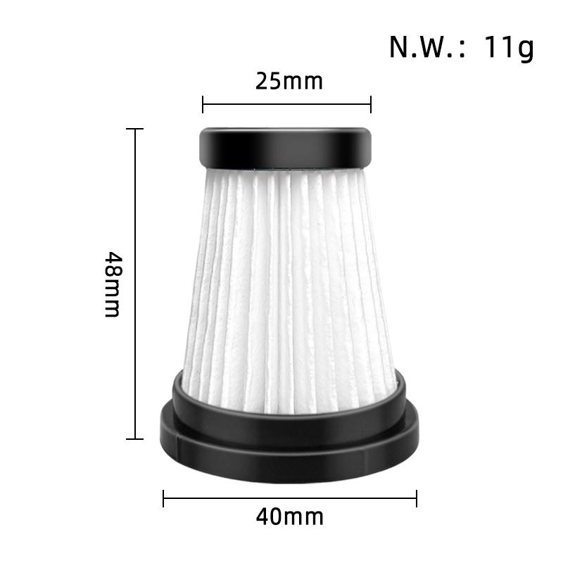 Compatible For MOOSOO K12, K12 Pro, K13 Vacuum Cleaner Replacement Spare Parts Accessories Hepa Filter