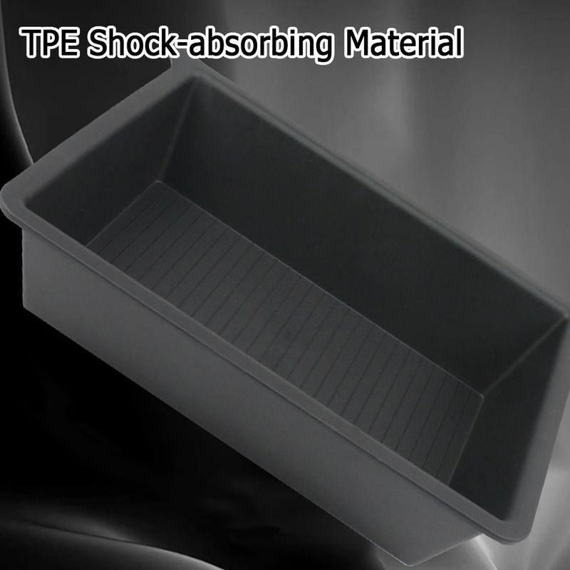 Do modelu Tesla X Schowek pod siedzeniem Organizer TPE + ABS Szuflada pod siedzeniem Model X Akcesoria wewnętrzne