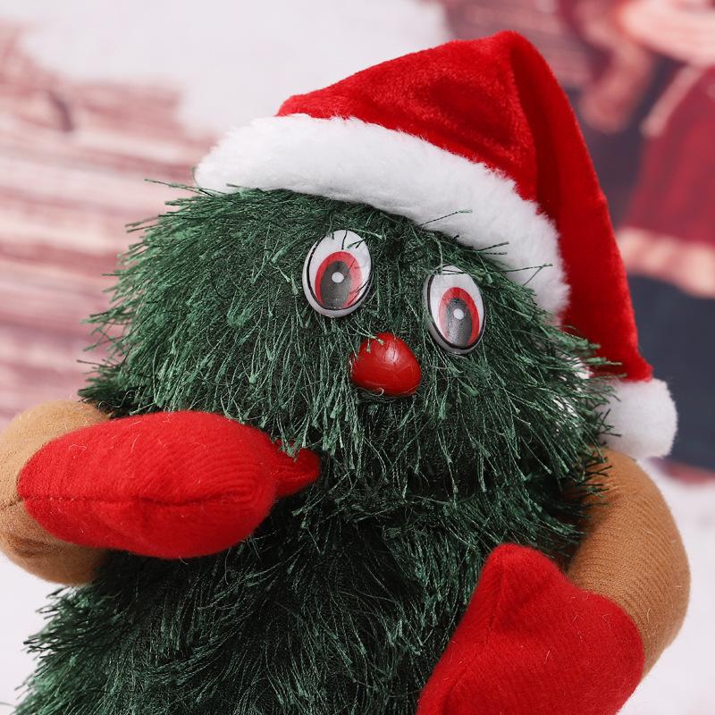 Electric Santa Singing and Dancing Christmas Tree Children's Toys Christmas Gift Decoration Ornaments