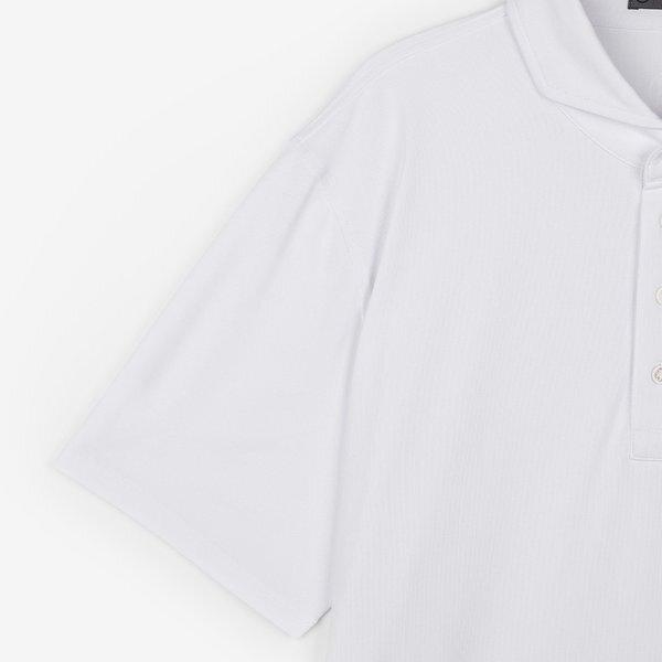 G Fore Men S loGo Embroidered White Polo G4mc0k300