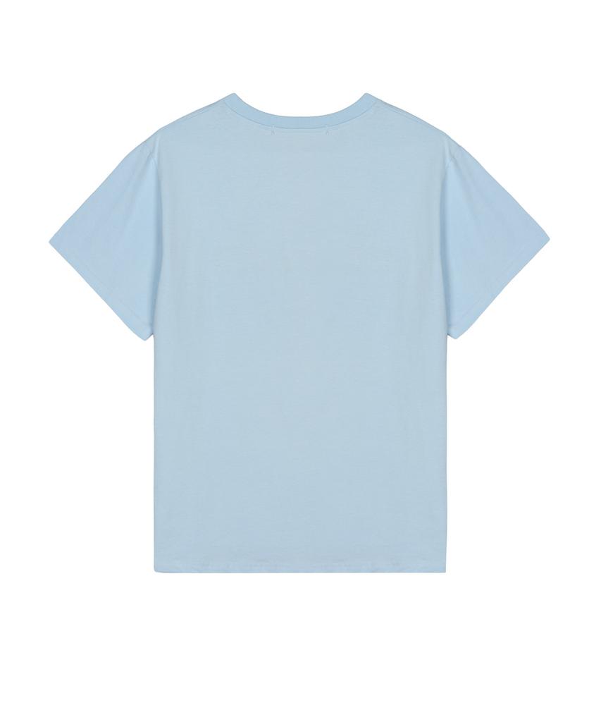 Nigaennikol Nicole Rose Sleeve Top_Sora Sky Blue