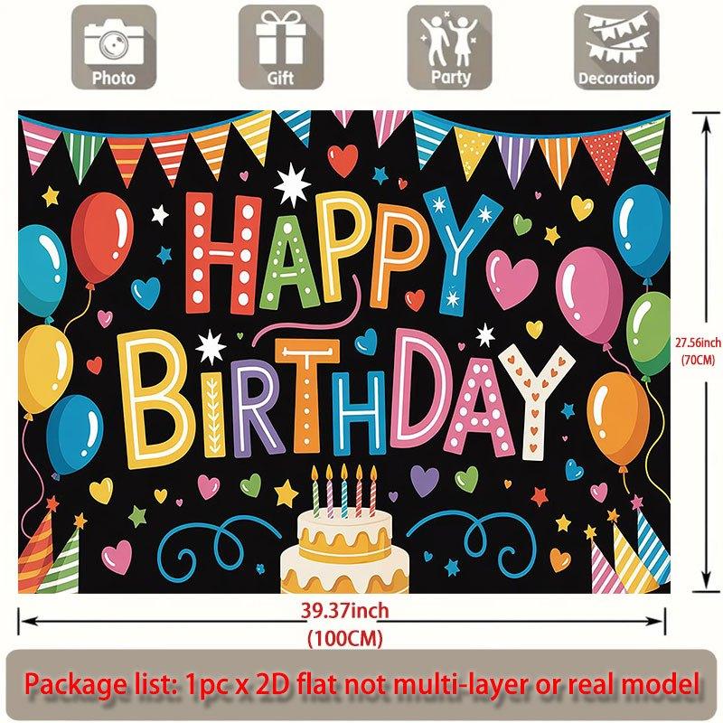 Party Backdrop New Year Flat Weddings Parties Cursive Lettering Birthdays Coming Ceremonies Photo Background Decor Front Door Decor Theme