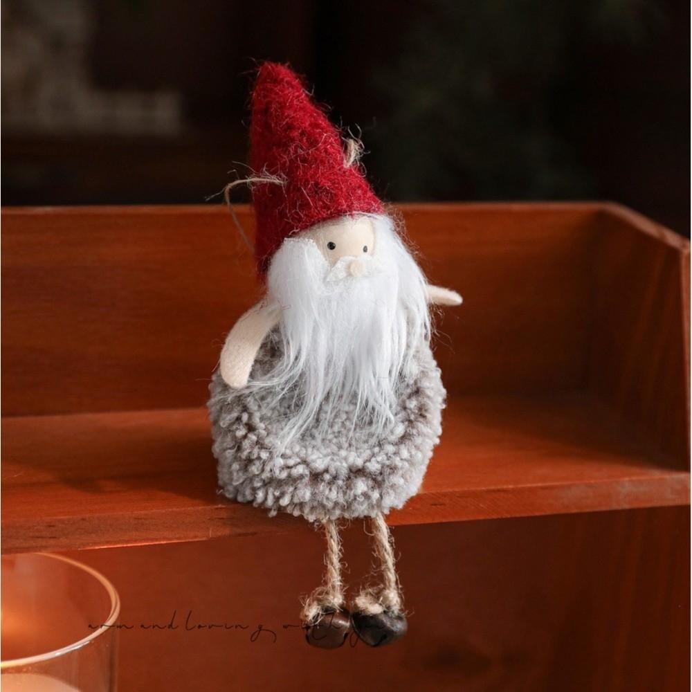 Fabric Animal Pendants Christmas Doll Ornaments Christmas Tree Hanging Christmas Tree Decorations